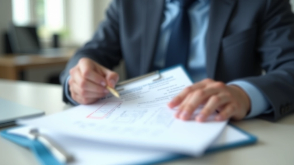 Security audit documentation with compliance checklists and risk assessment matrices