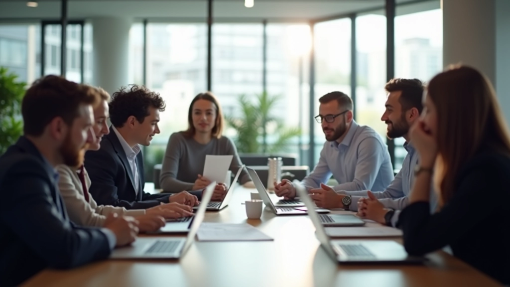 ChainFlow Payments team collaborating on smart contract documentation and vendor payment solutions